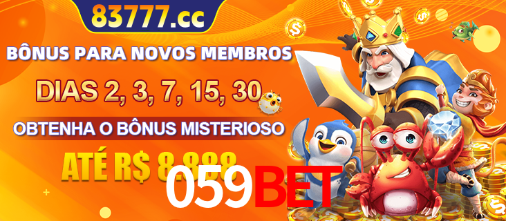 Anúncio dos benefícios para Membro VIP Sênior na plataforma 059BET, incluindo bônus promocionais, semanais e mensais, ilustrado com o personagem Fortune Tiger.